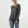 Sweet Salt Round-Neck Sweater Top Black -Modest Clothing Sales 120204520Top20Round20Neck20Sweater20Black