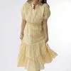 Sweet Salt Dress Raglan Puff Short Sleeve Yellow -Modest Clothing Sales 1383898 P20Raglan Puff Short Slv Dress Yellow 469980