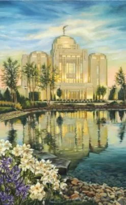 Chad Hawkins Recommend Holder Meridian Idaho Temple Painting