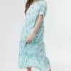 Sweet Salt Dress Drop Shoulder Tiered Blue Green -Modest Clothing Sales Dress20Drop20Shoulder20Tiered20Blue20Green2047938
