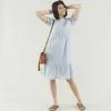 Sweet Salt Dress Ruffle Neck And Sleeve Blue -Modest Clothing Sales Dress20Ruffle20Neck2020Sleeve20Blue 15184