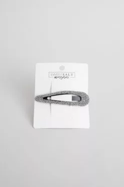 Hairclip Snap Crystal Open