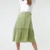Sweet Salt Skirt A Line Button Down Olive -Modest Clothing Sales Skirt20A20Line20Button20Down20Olive2043505