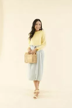 Sweet Salt Skirt Paper Bag Blue