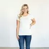 Sweet Salt Ultimate Scoop Tee Antique White -Modest Clothing Sales ULTIMATE20SCOOP20ANTIQUE20WHITE 06094