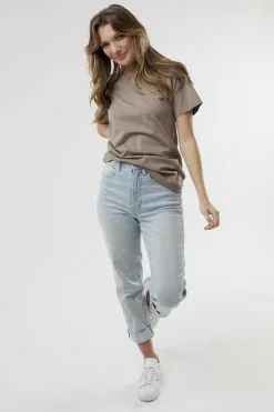 Sweet Salt Ultimate Everyday Crew Gray Brown