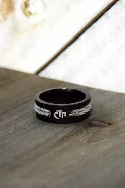 CTR Ring Wired Stainless Steel Sizes 7-13