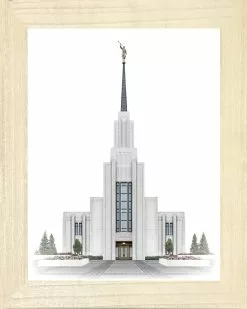 Brent Borup Twin Falls Temple 8x10