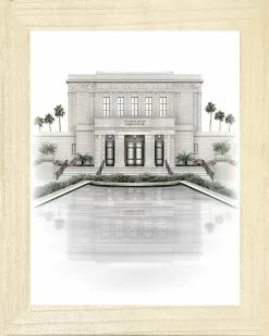 Brent Borup Mesa Temple 8x10