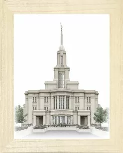 Brent Borup Payson Temple 8x10