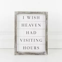 Adams & Co I Wish Heaven Had Visiting Hours 8x10