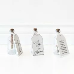 Adams & Co Goodbye Is Not Forever Glass Jar Rememberance