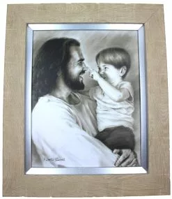 David Bowman Innocence 10x12 Natural With Silver Trim