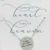 Memorial Necklace Piece Of My Heart Silver -Modest Clothing Sales 131566020Memorial20Necklace20Piece20of20My20Heart20Silver