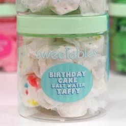 Sweetable Birthday Cake Salt Water Taffy
