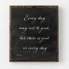 Every Day Decor Black Brown Wood 13x15 Inch -Modest Clothing Sales 1369267 Everyday Decor Black and Brown Decor