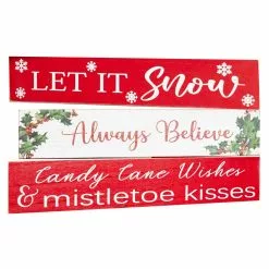 Shelf Sitter Asrtd Let It Always Mistletoe