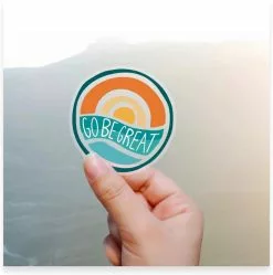 Doodle Beads Sticker Go Be Great