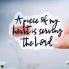 Doodle Beads Sticker A Piece Of My Heart Is Serving The Lord -Modest Clothing Sales 140098420Sticker20A20Piece20Of20My20Heart20Is20Serving20The20Lord
