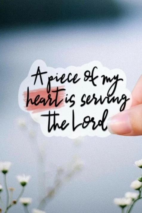 Doodle Beads Sticker A Piece Of My Heart Is Serving The Lord 3 Doodle Beads Sticker A Piece Of My Heart Is Serving The Lord