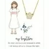 Doodle Beads Necklace My Baptism Flower Gold -Modest Clothing Sales 140102820Necklace20My20Baptism20Flower20Gold20Doodle20Beads