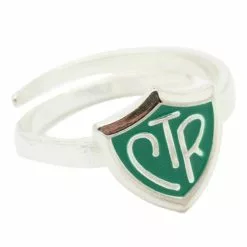 Adjustable CTR Ring Green Shield