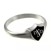 Fijian CTR Ring Silver Regular