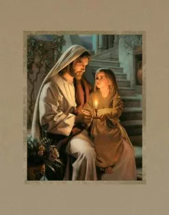 Simon Dewey Let Your Light So Shine 11x14 Matted Print