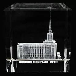Crystal Cube Oquirrh Mountain Temple
