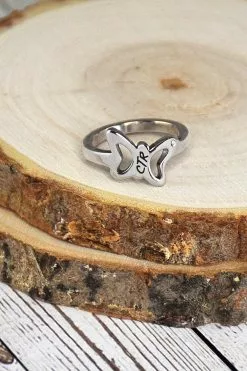 CTR Ring Flutter Stainless Steel Sizes 3.5-11