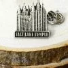 Pin Temple Salt Lake Antique Silver -Modest Clothing Sales 763073 Pin Temple Salt Lake Antique Silver 1