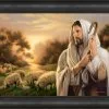Simon Dewey Lord Is My Shepherd Framed Art -Modest Clothing Sales 84666020Lord20is20my20shepherd2035x2720frame