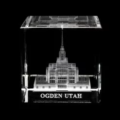Crystal Cube Ogden Temple