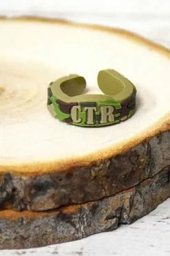 Adjustable Silicone CTR Ring Camo