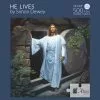 Simon Dewey Puzzle He Lives 500 Pc -Modest Clothing Sales 910460 PUZZLE HE LIVES 18X18 500 PIECES