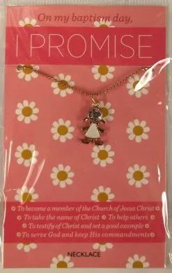 Necklace Gold Girl I Promise