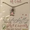 Necklace Silver Girl I Am A Child Of God 1 Necklace Silver Girl I Am A Child Of God -Modest Clothing Sales 99558020nec20sil20girl20child20of20god