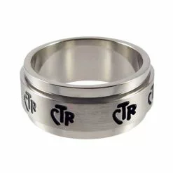 CTR Ring Spinner Wide Stainless Steel