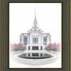 Brent Borup Ogden Temple 30x36 Black/Gold Frame -Modest Clothing Sales Ogden2024x30201225846