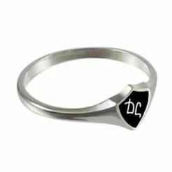 Armenian CTR Ring Silver Mini