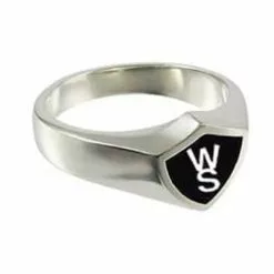 Polish CTR Ring Silver Large